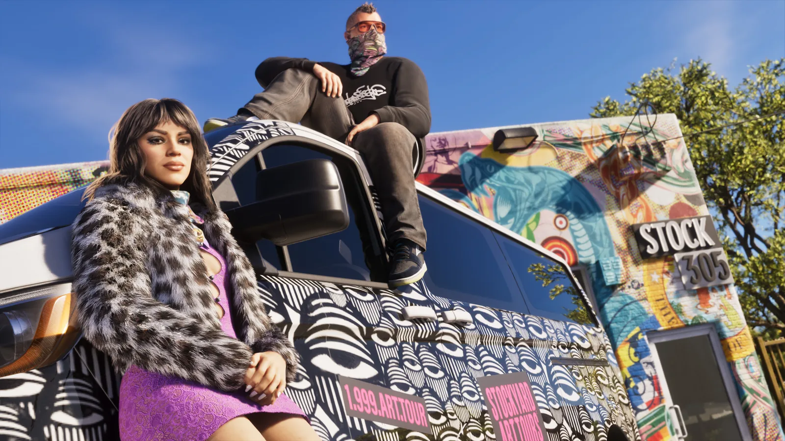 Stock 305 shop, exclusive clothing from the GTA 6 Ultimate Edition