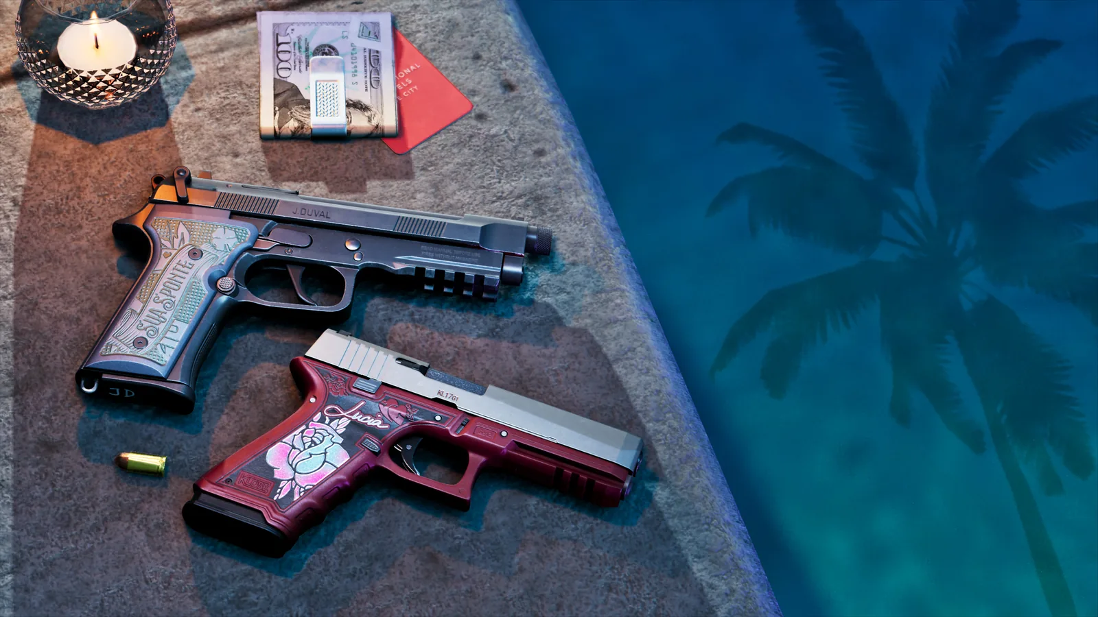 Personalized Girardi ES9 and Klose K17 weapon variants in GTA 6