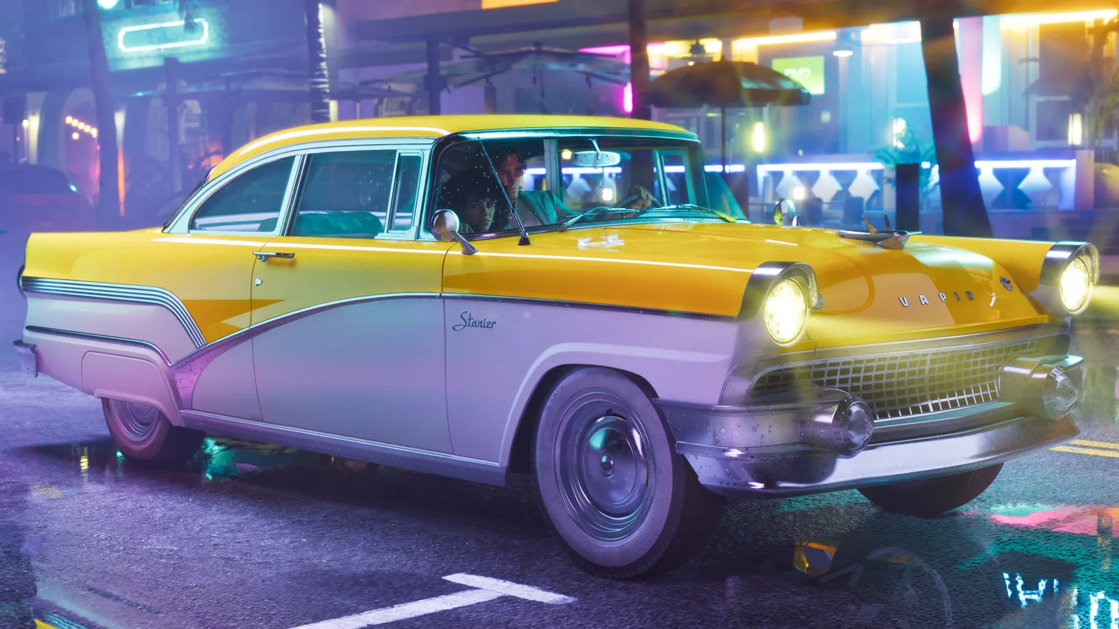 Vapid Stanier '55, vintage sedan from the GTA 6 Vintage Vice City Pack