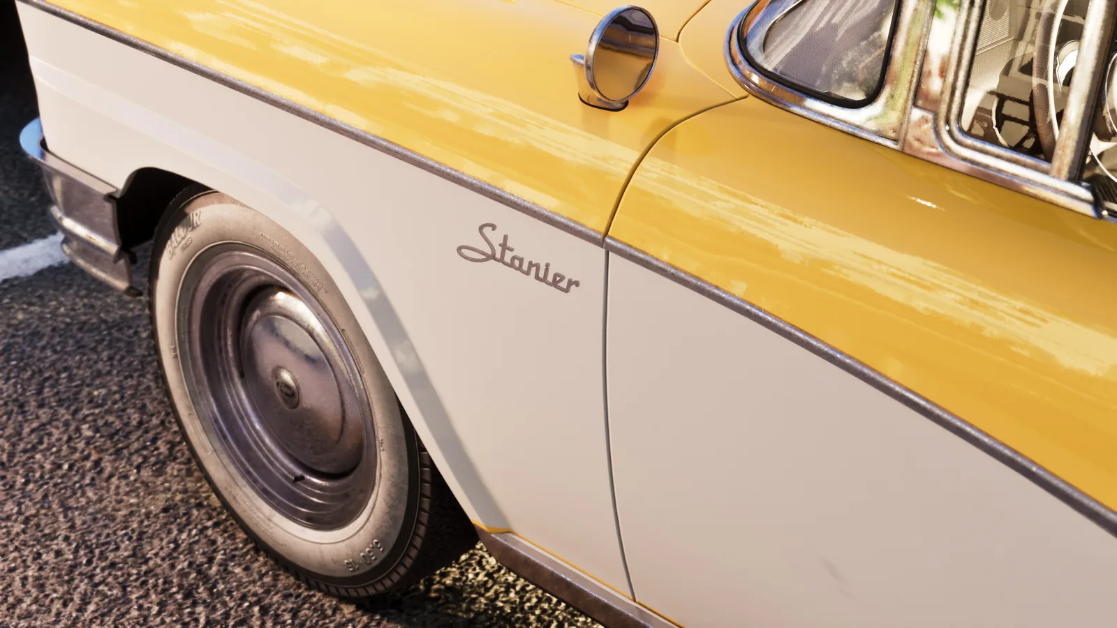 Vapid Stanier '55 and its Ocean Beach garage in GTA 6